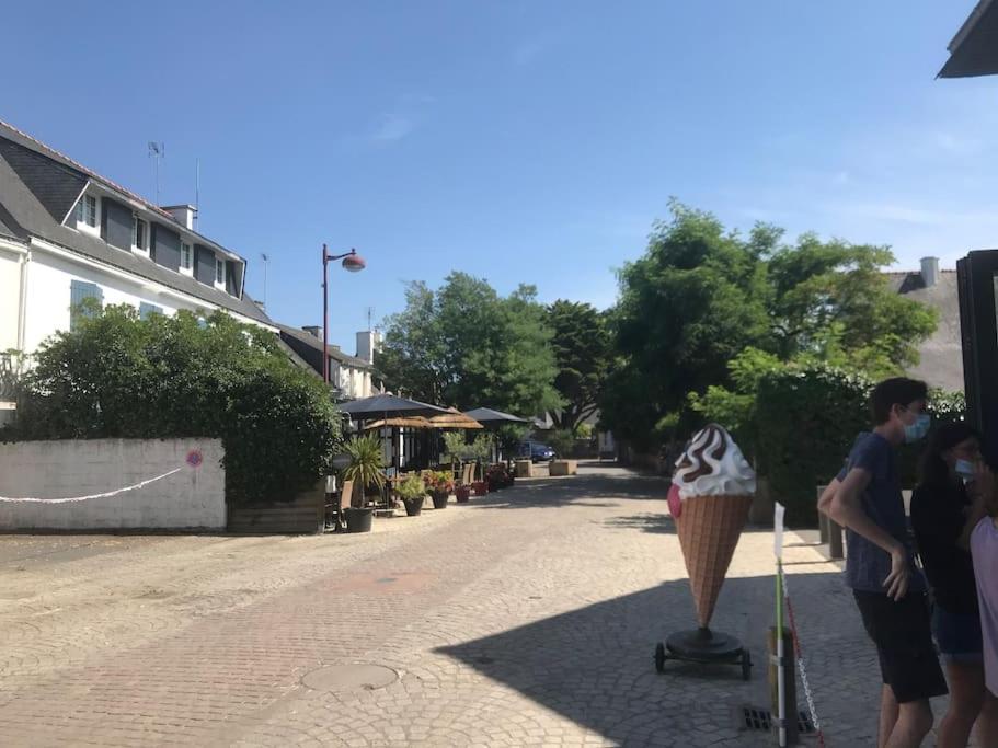 Appartement Sud Morbihan T3 et jardin 450m de la plage à Damgan Extérieur photo