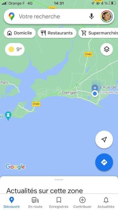 Appartement Sud Morbihan T3 et jardin 450m de la plage à Damgan Extérieur photo