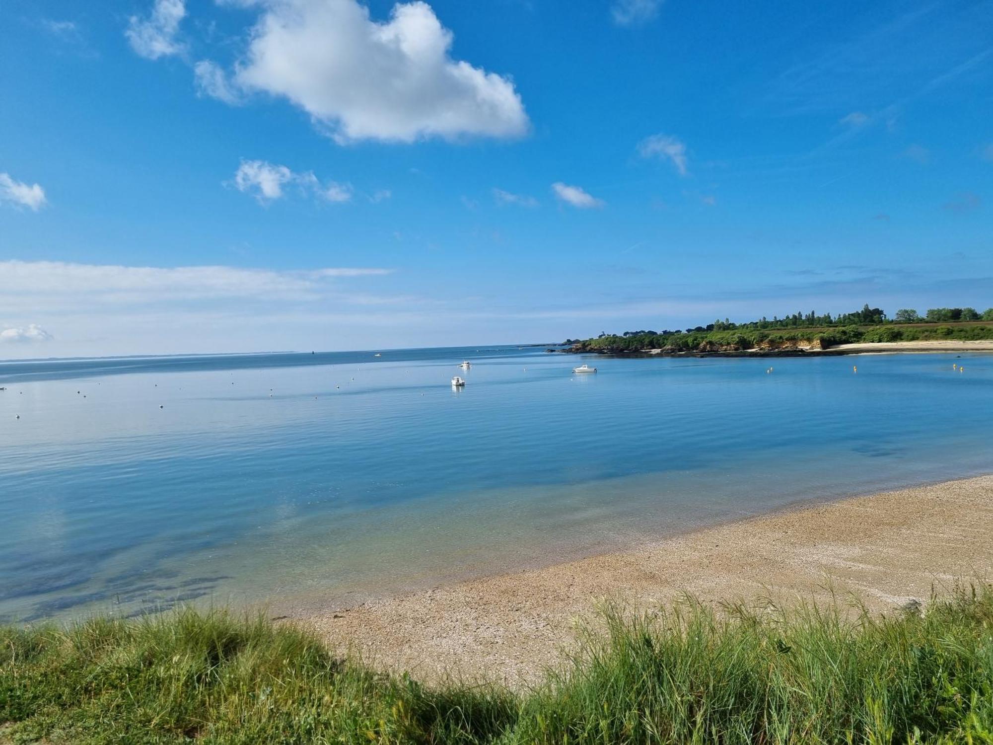 Appartement Sud Morbihan T3 et jardin 450m de la plage à Damgan Extérieur photo